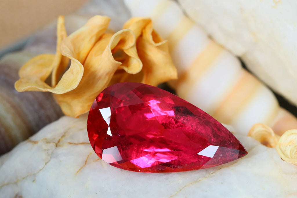Explore the Charm of This Striking 23.38 Carat Rubellite