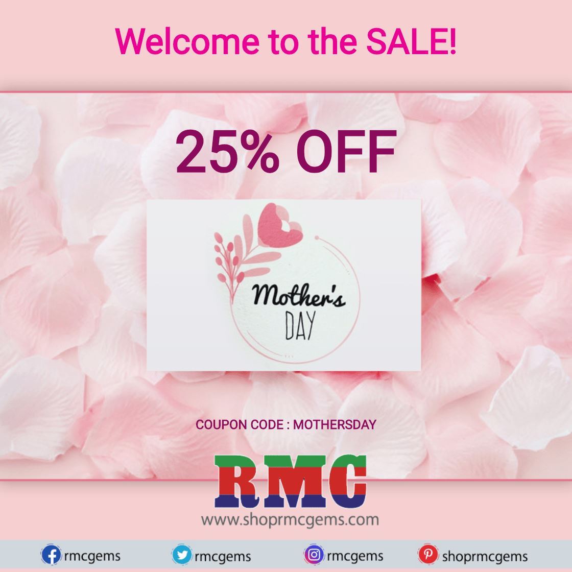 A gift from us to help celebrate Mother's Day