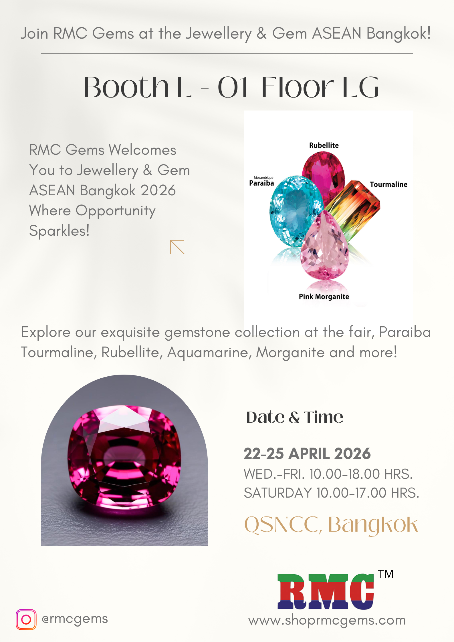Jewellery & Gem ASEAN Bangkok 2026 — Complete Guide for Buyers, Traders & Gemstone Sourcing Professionals