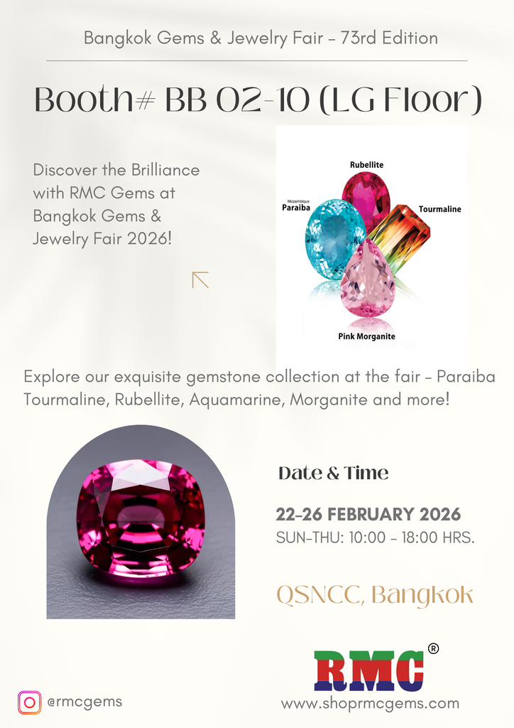 Meet Us at the 73rd Bangkok Gems & Jewelry Fair | February 22–26, 2026