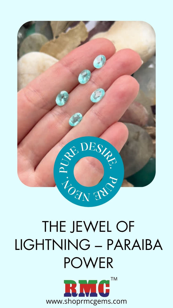 Neon Elegance in Every Curve – Discover the Magic of Oval Paraiba Tourmaline