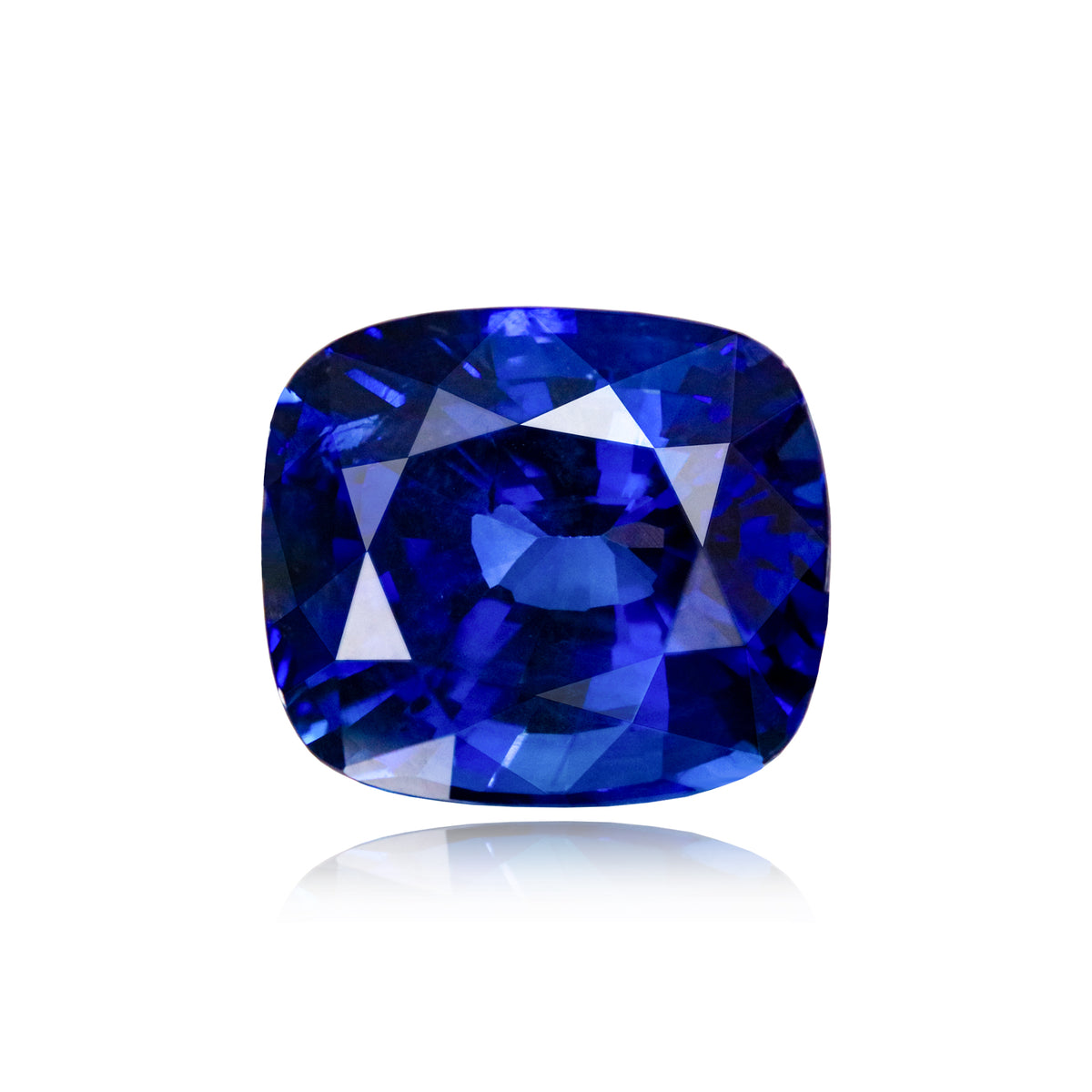 Certified Natural Kashmir Blue Sapphire - 3.92 Carat Certified Natural Kashmir Blue Sapphire - 3.92 Carat