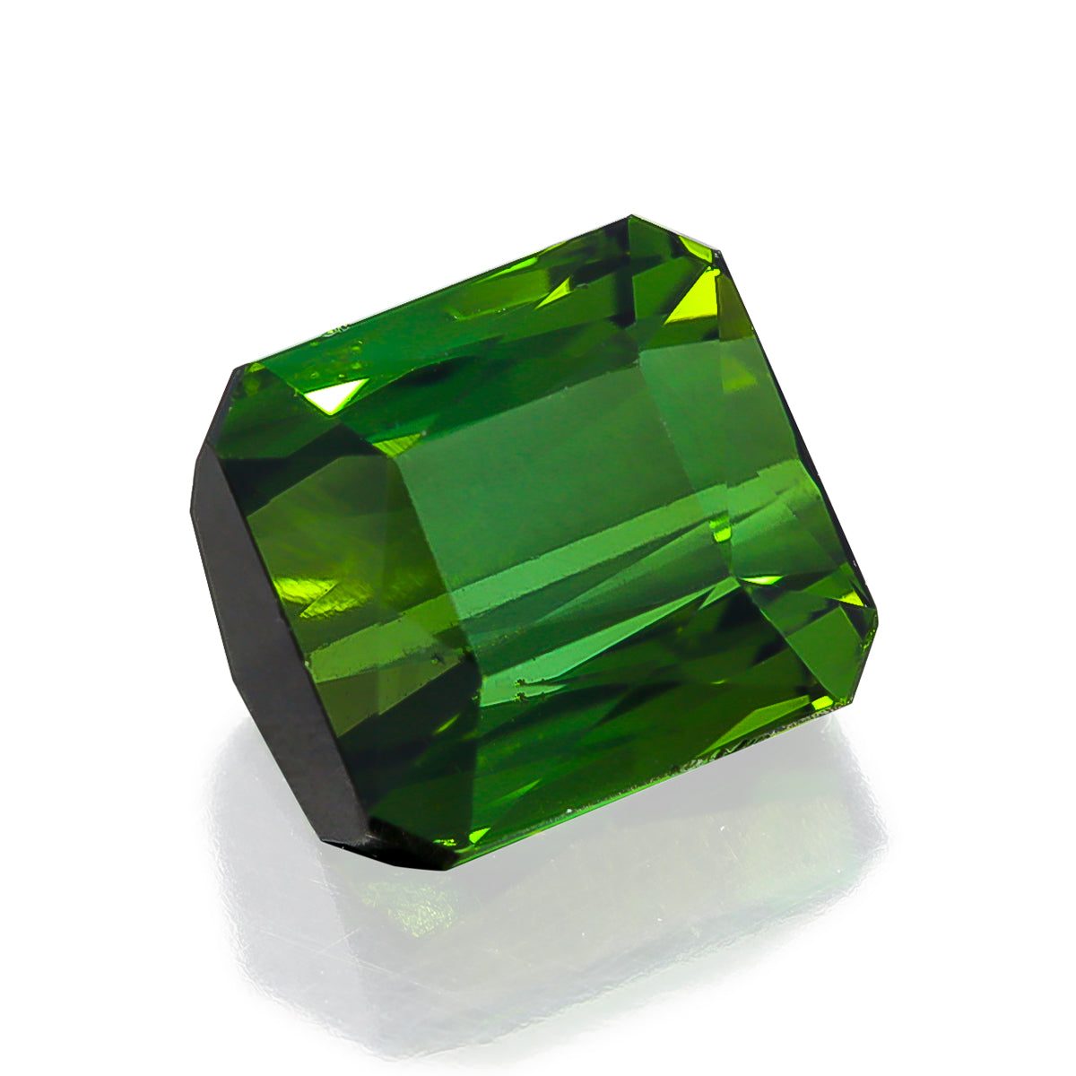 Green Tourmaline cts mm Octagon Cut - Main Image