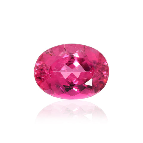 Natural Rubellite 3.36 CT Oval 11X8 MM - shoprmcgems