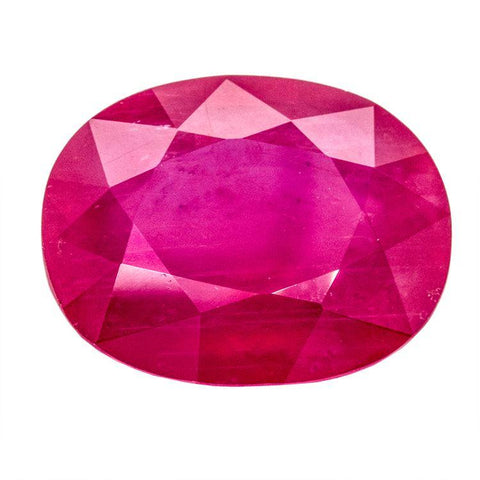 Ruby 19.19 CT 17.50X14.50 MM Oval (Glass Filled). - shoprmcgems