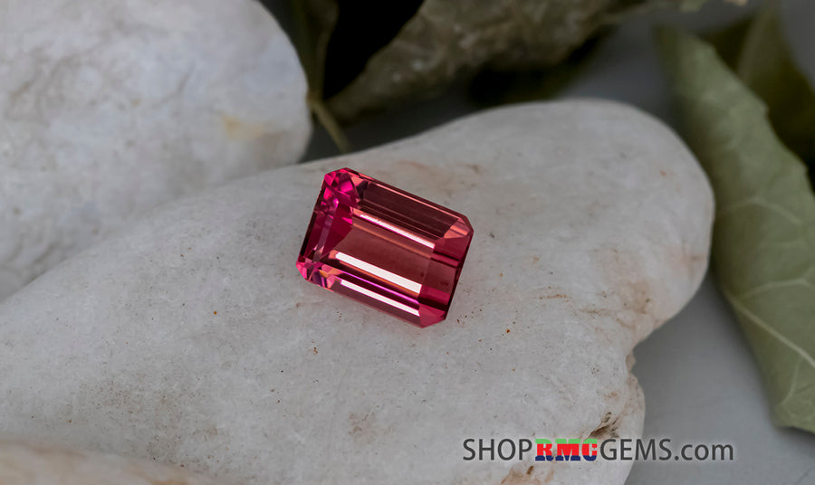 Pink tourmaline, one of the most popular gemstones on the market