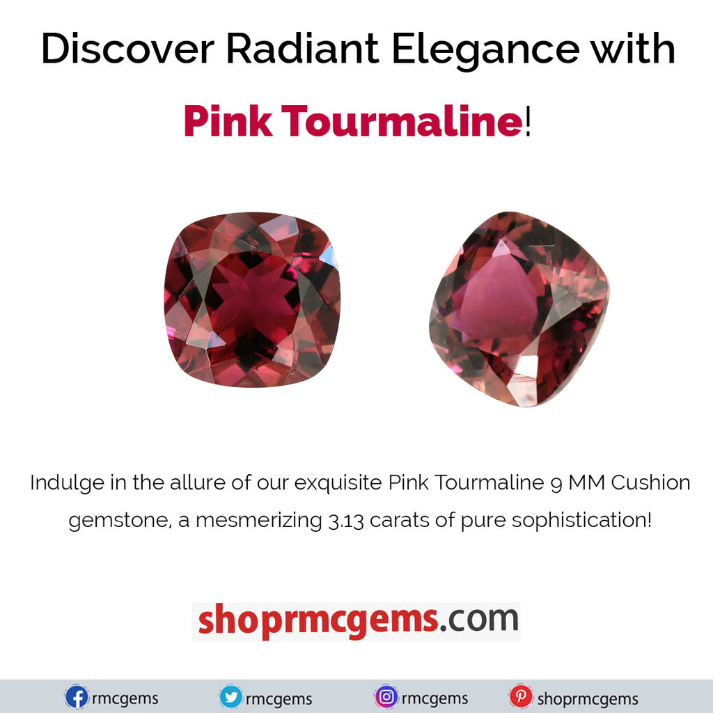Discover Radiant Elegance with Pink Tourmaline!