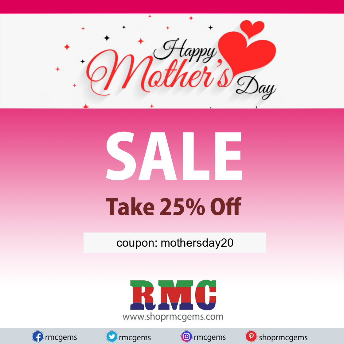 Mother's Day: Take 25% Off Select Gemstones
