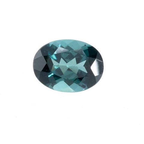 1.37 Ct. Blue Green Tourmaline 8X6 MM Oval Exclusive collection RMCGEMS 