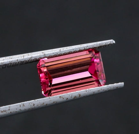 2.34 CT Pink Tourmaline 10x6.20 MM Octagon. Gemstone RMCGEMS 