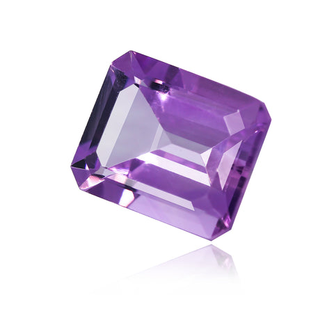 3.90 CT. Brazilian Amethyst 11X9 MM Octagon - Unlimited Stock Side View