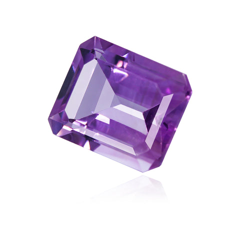 5.87 CT. Brazilian Amethyst 12X10 MM Octagon - Unlimited Stock Side View