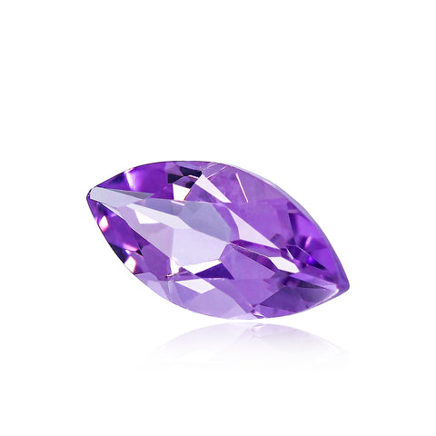 0.91 Ct Brazilian Amethyst 10X5MM Marquise - Stock Unlimited Side View