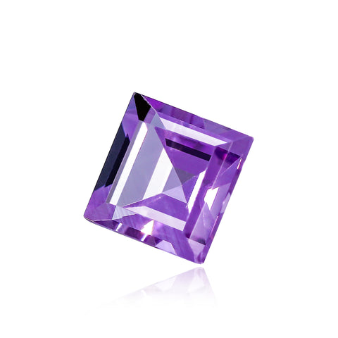 Brazilian Amethyst 6MM Square - Stock Unlimited