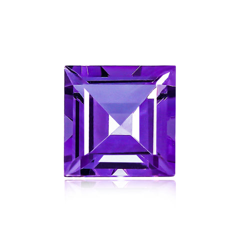 Brazilian Amethyst 6MM Square - Stock Unlimited