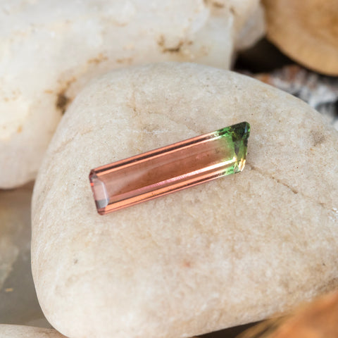 Bi-Color Tourmaline 3.86 CTS