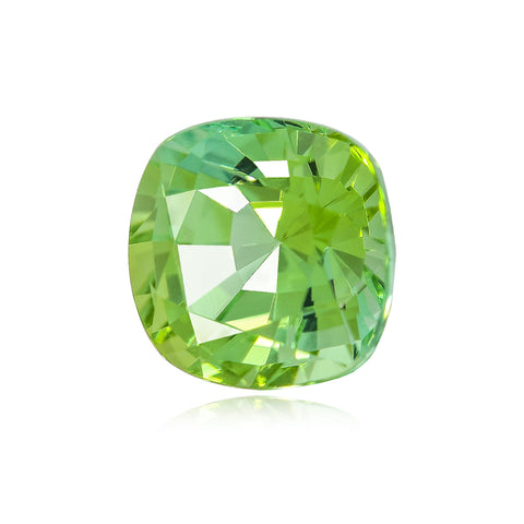 Green Tourmaline 4.21CT Cushion - shoprmcgems