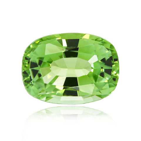 Green Tourmaline 2.98CT Cushion - shoprmcgems