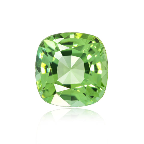 Green Tourmaline 4.18CT Cushion - shoprmcgems