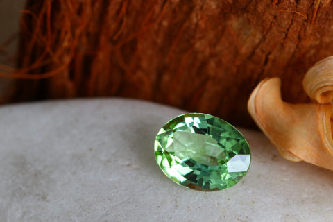 Green Tourmaline 3.00CT Oval - shoprmcgems