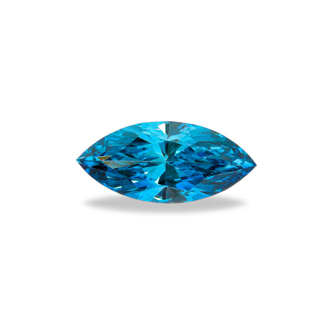 Lab Grown Diamond Blue Marquise Cut 1.0 CT. 11.1X5.0X3.1MM. VVS Clarity. 