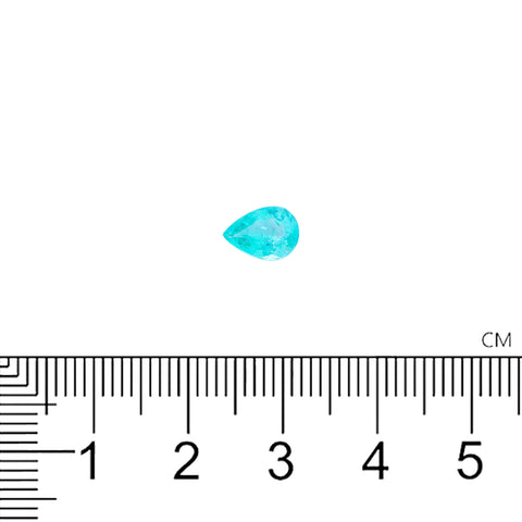 Paraiba Tourmaline 0.96 CT 8.1X5.7 MM Pear Cut - shoprmcgems