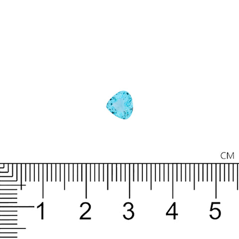 Paraiba Tourmaline 0.96 CT 6.50 MM Heart Shape - shoprmcgems