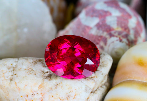 Rubellite 15.17CT Oval - shoprmcgems