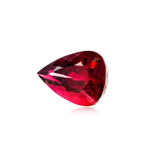 Rubellite 30.79 CT Pear - shoprmcgems