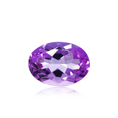 5.64Ct Brazilian Amethyst 14X10 MM Oval - Stock Unlimited