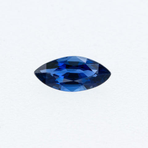 Blue Sapphire 0.93 ct 9.20X4.30 mm Marquise Cut Gemstone RMCGEMS 