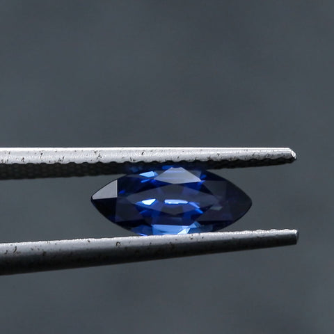 Blue Sapphire 1.01 ct 10X4.50 mm Marquise Cut Gemstone RMCGEMS 