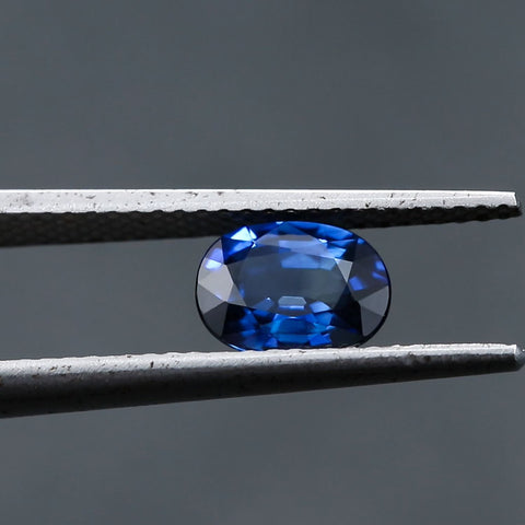 Blue Sapphire 1.04 ct 7X5.2 mm Oval Cut Gemstone RMCGEMS 