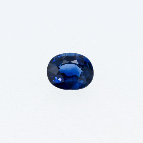 Blue Sapphire 1.24 ct 6.7X5.5 mm Oval Cut Gemstone RMCGEMS 