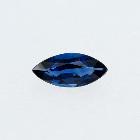 Blue Sapphire 1.29 ct 10.5X4.80 mm Marquise Cut Gemstone RMCGEMS 