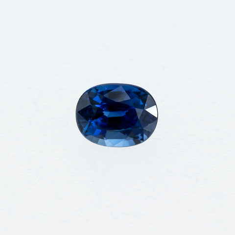 Blue Sapphire 1.32 ct 6.60X5.20 mm Oval Cut Gemstone RMCGEMS 
