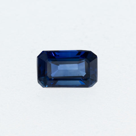 Blue Sapphire 1.57 ct 7.50X4.70 mm Octagon Cut Gemstone RMCGEMS 