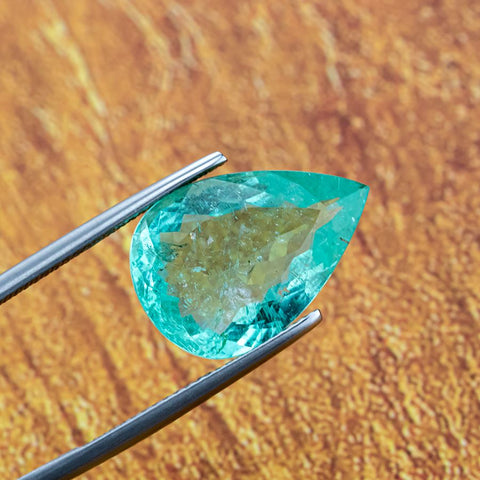 Mind-Blowing Rich Vivid Natural Paraiba Tourmaline Pear Cut 18x12.5x5.7 MM 8.49 CTS Gemstones RMCGEMS 