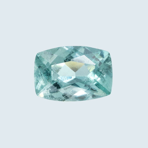 Natural Paraiba Tourmaline Cushion Cut 7.7x5.5 MM 0.78 CTS Exclusive collection RMCGEMS 