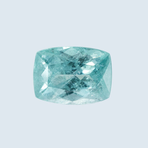 Natural Paraiba Tourmaline Cushion Cut 8x5.80 MM 1.40 CTS Exclusive collection RMCGEMS 