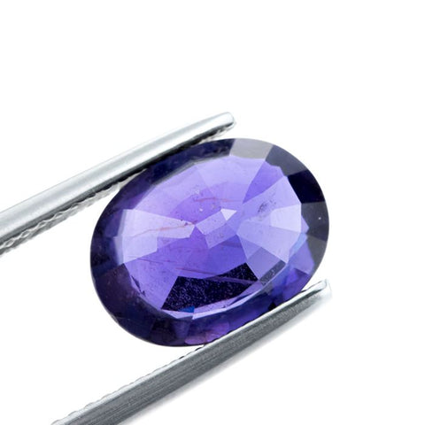 Natural Violet Purplish Sapphire 4.05 ct 11.5x8.5x4.5 mm Oval Gemstone RMCGEMS 