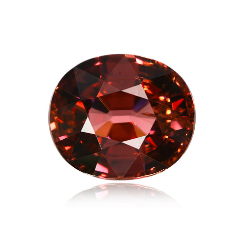 Pink Zircon 5.29CT Oval