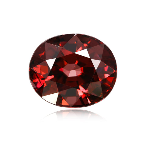 Pink Zircon 7.48CT Oval