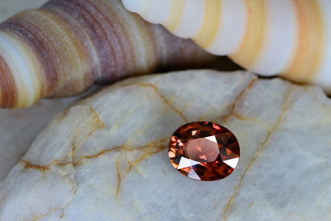 Pink Zircon 4.22CT Oval