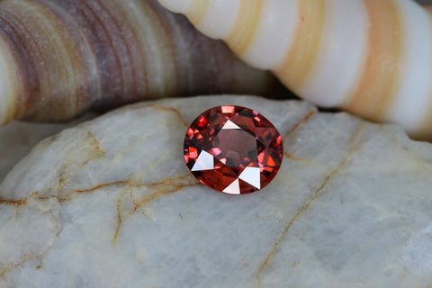 Pink Zircon 4.87CT Oval