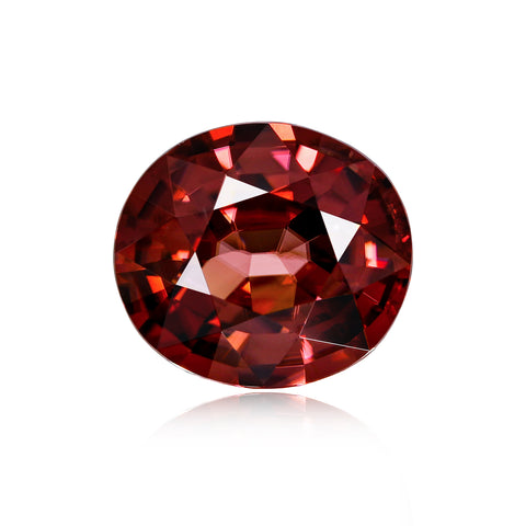 Pink Zircon 4.87CT Oval