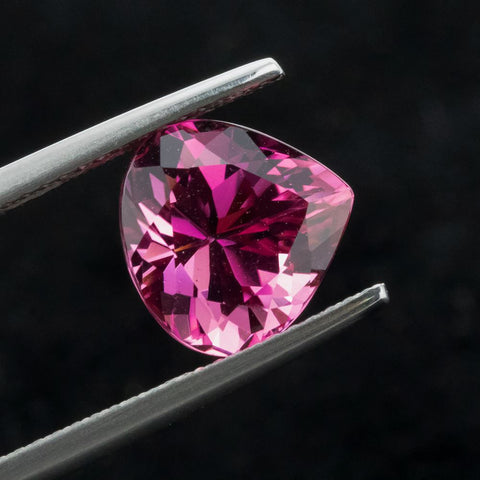 Shining Loupe Clean Pink Tourmaline 3.96 CT 10 MM Heart Shape Exclusive collection RMCGEMS 