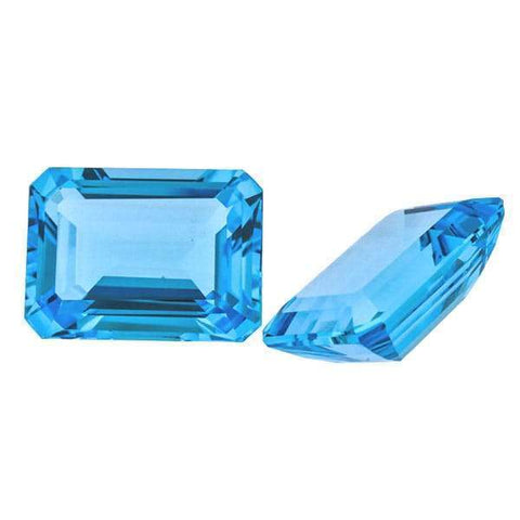 Sky Blue Topaz 51.30 CT 20x15 MM Octagon. Mined In Nigeria. Topaz is one of the most popular gemstones among retail jewelers and consumers.