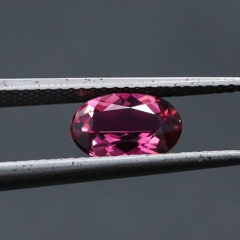 0.86 CT Pink Tourmaline 8x5 MM Oval Gemstones RMCGEMS 