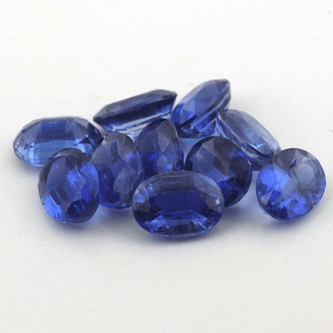 10.51 Cts Natural Blue Kyanite 7X5MM Oval Untreated - shoprmcgems